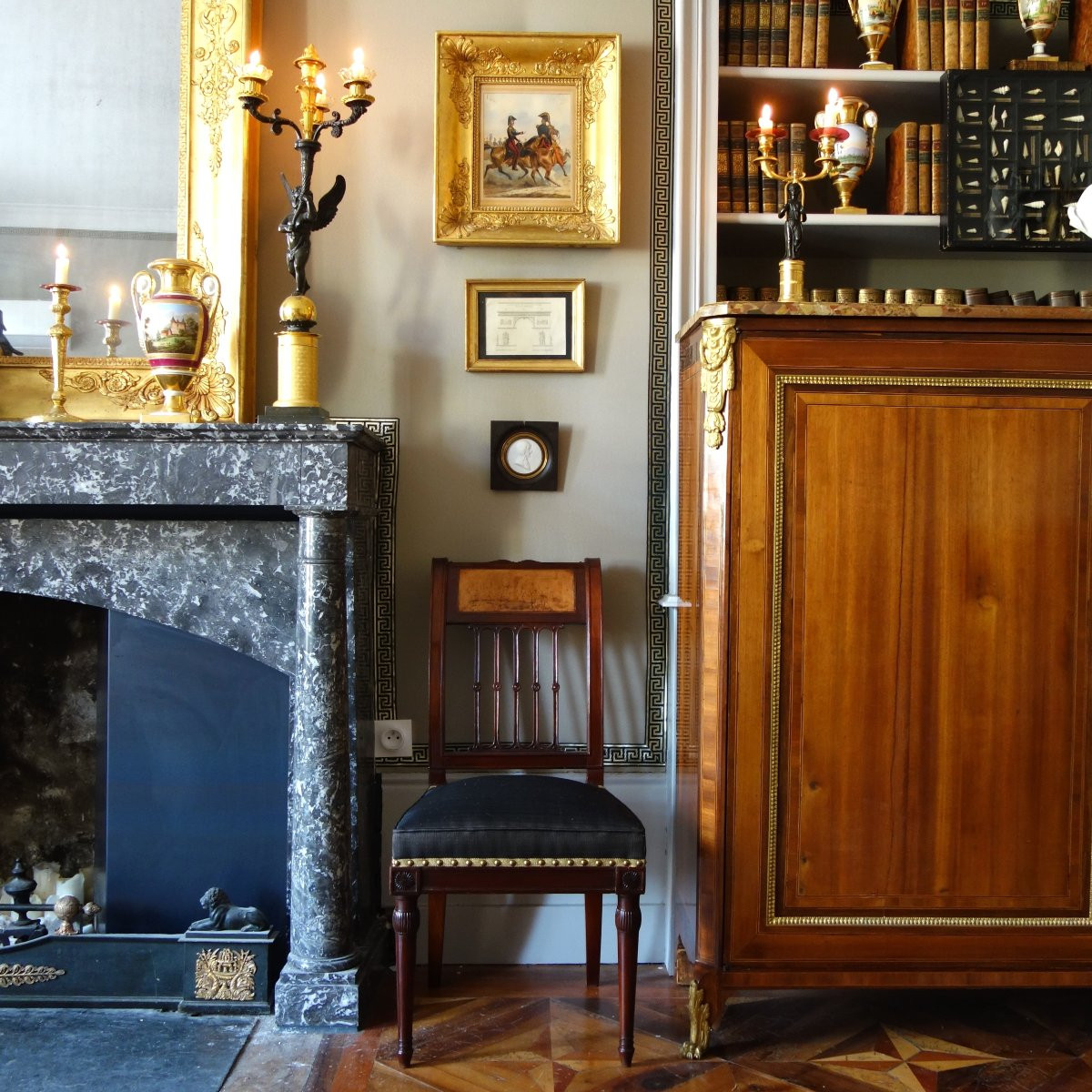 L'Arc de Triomphe de l'Etoile à Paris - projet d'architecture - gravure d'époque Empire-photo-3