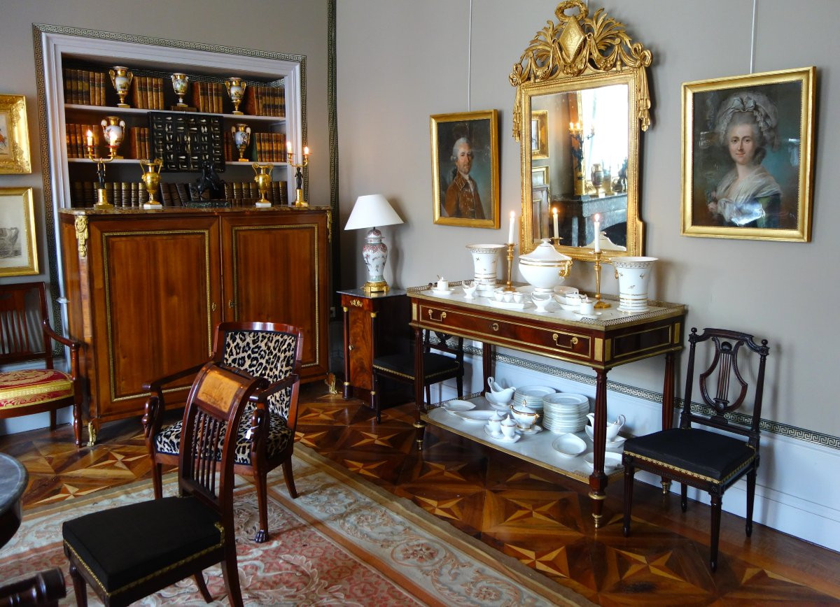 French School, 18th Century, Pair Of Louis XVI Period Pastel Portraits-photo-8