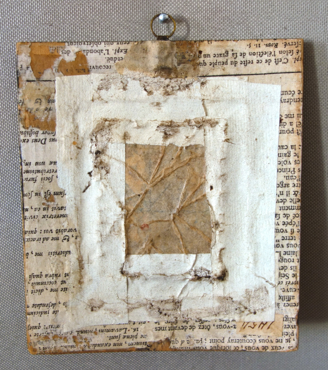 Miniature Painting - Italian Landscape In Grisaille - Gouache, Early 19th Century-photo-1