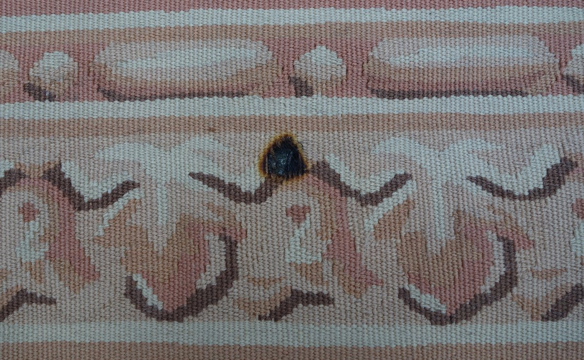 Grand tapis d'Aubusson de style Neoclassique - 371cm x 264cm-photo-5