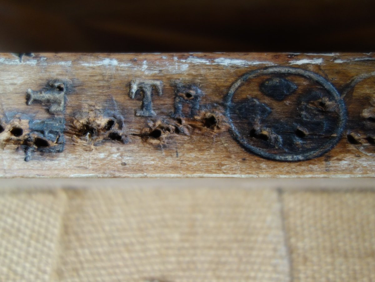 fauteuil Empire impérial pour les Tuileries (marque fer & inventaire), attribué Jacob Desmalter-photo-4