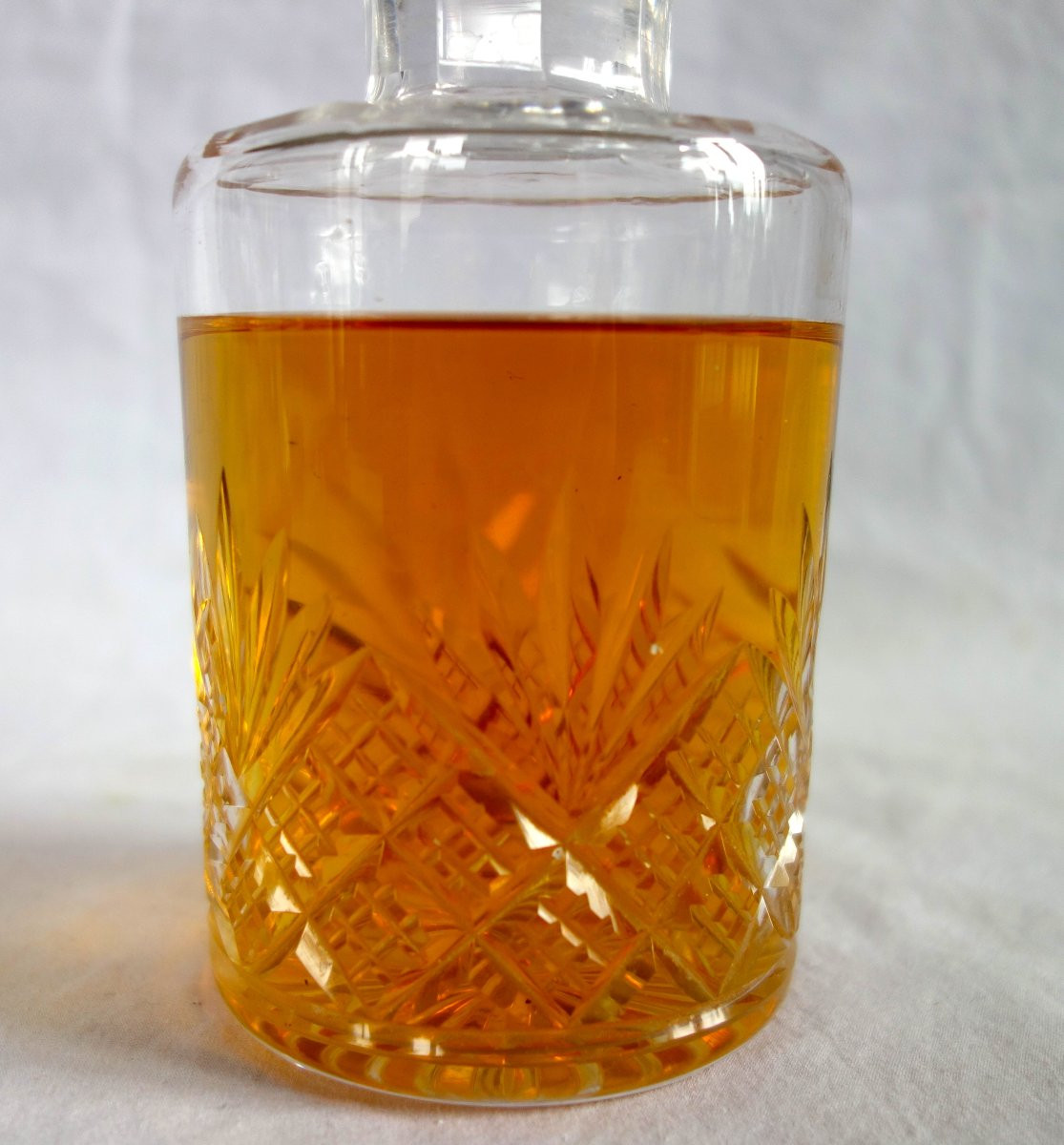 Baccarat - Carafe Bottle In Cut Crystal Douai Model-photo-3