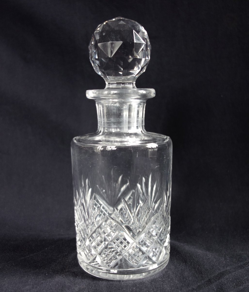 Baccarat - Carafe Bottle In Cut Crystal Douai Model-photo-1