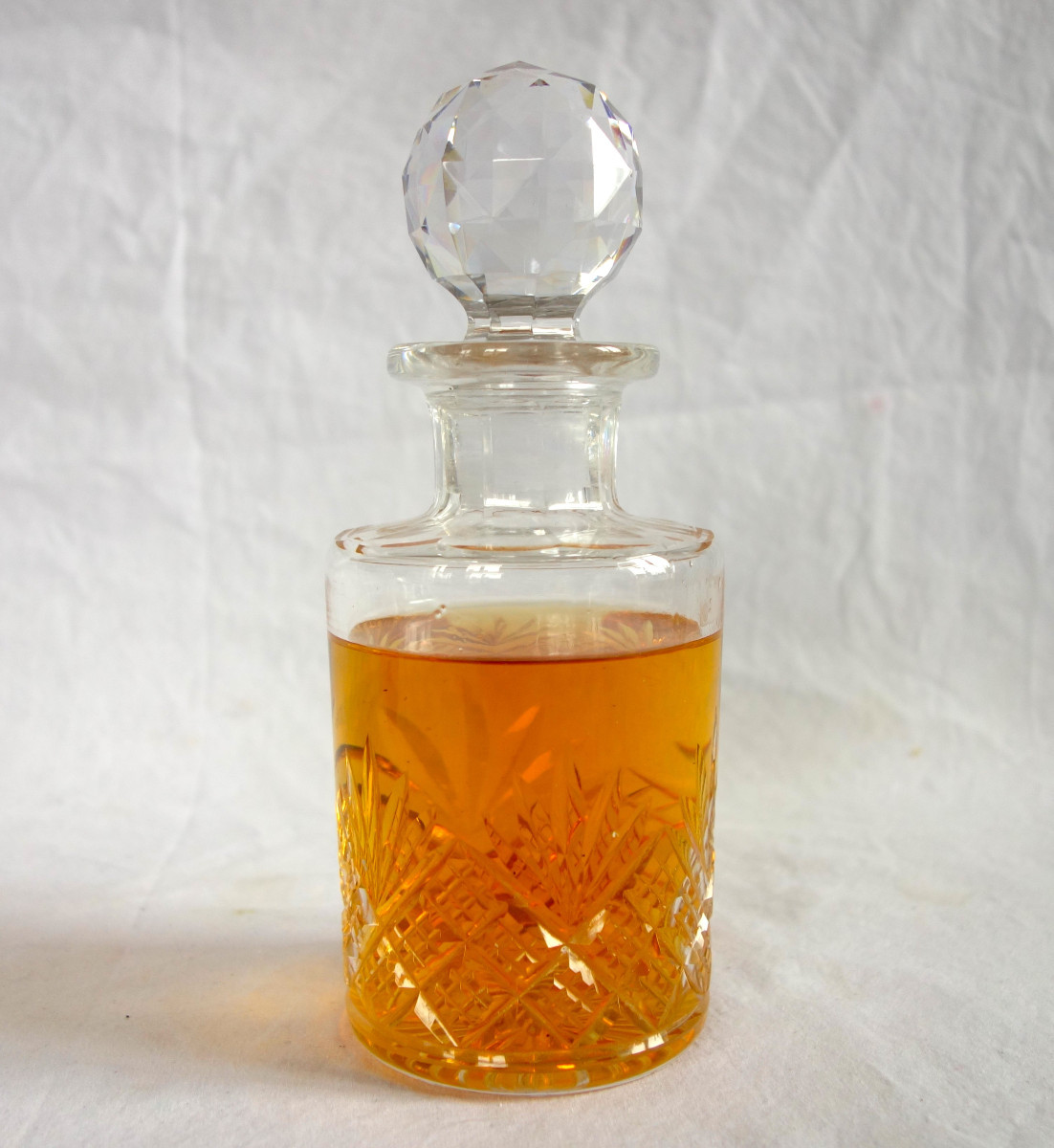 Baccarat - Carafe Bottle In Cut Crystal Douai Model