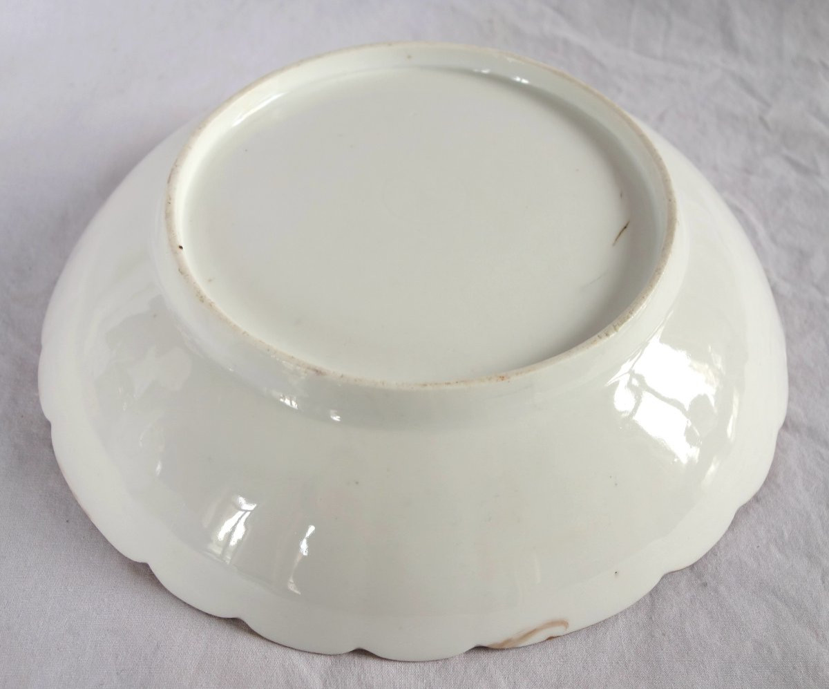 Coupe compotier en porcelaine d'époque Louis XVI attribuée à la Manufacture du duc d'Angoulême-photo-5