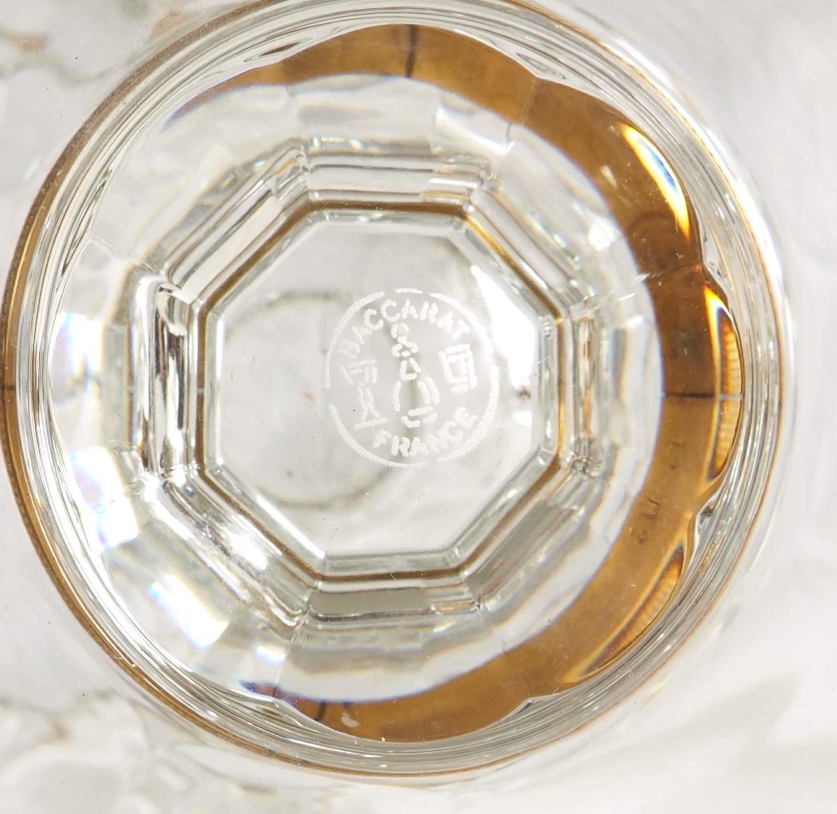 Baccarat: Tall Crystal And Gilt Bronze Vase - Malmaison Model-photo-7