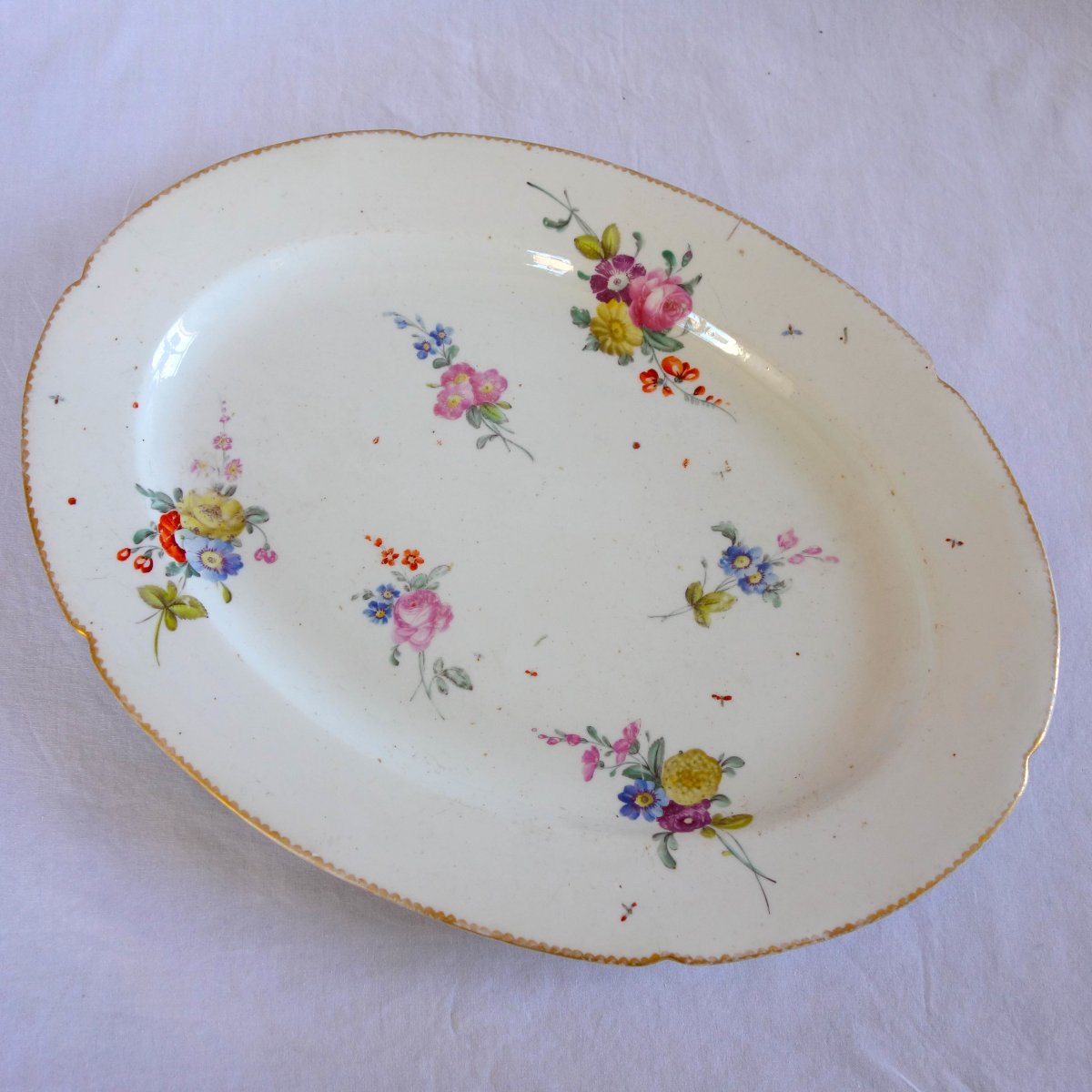 An 18th-century Paris Porcelain Serving Dish, Attributed To The Locré Manufactory-photo-3