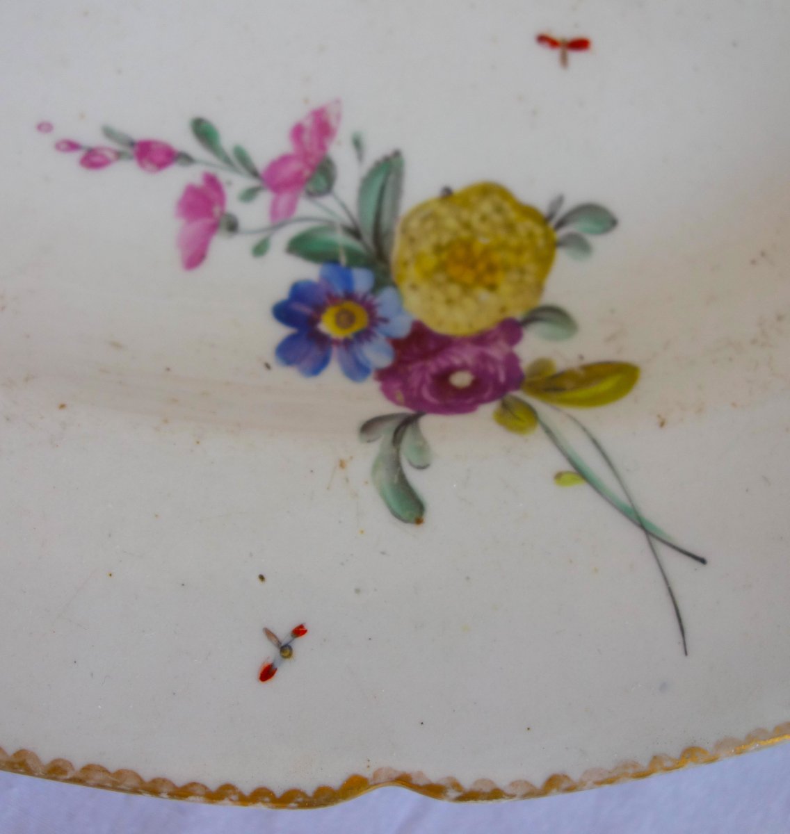 An 18th-century Paris Porcelain Serving Dish, Attributed To The Locré Manufactory-photo-4