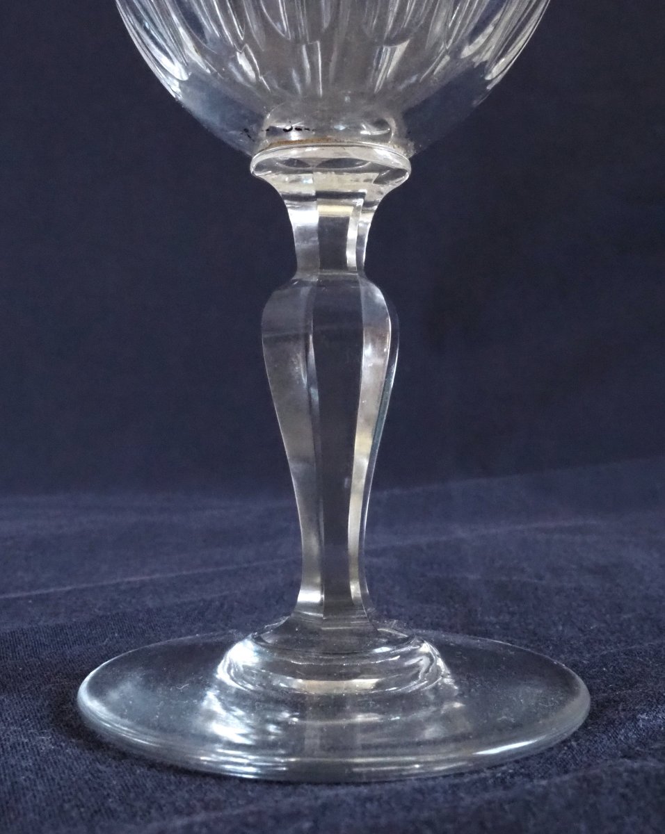 Baccarat: Cut-crystal Port Set—louis XVI Design From The 1907 Catalog-photo-8