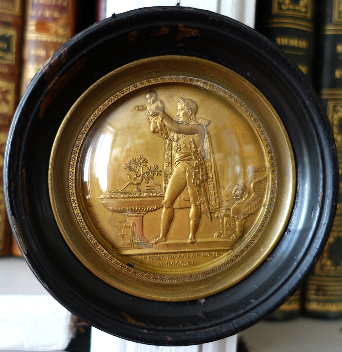 Le Baptème du Roi de Rome - Miniature souvenir historique de l'Empire 