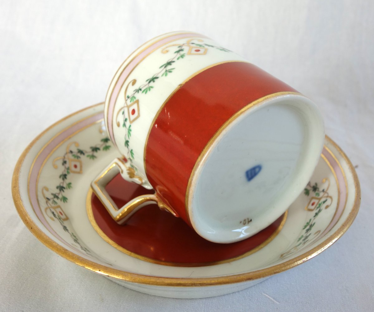 Vienna Imperial Porcelain Manufactory, 1-litre Porcelain Cup, Ca. 1820—signed-photo-2