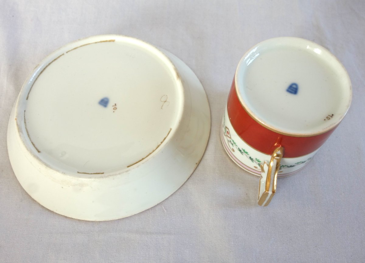 Vienna Imperial Porcelain Manufactory, 1-litre Porcelain Cup, Ca. 1820—signed-photo-4