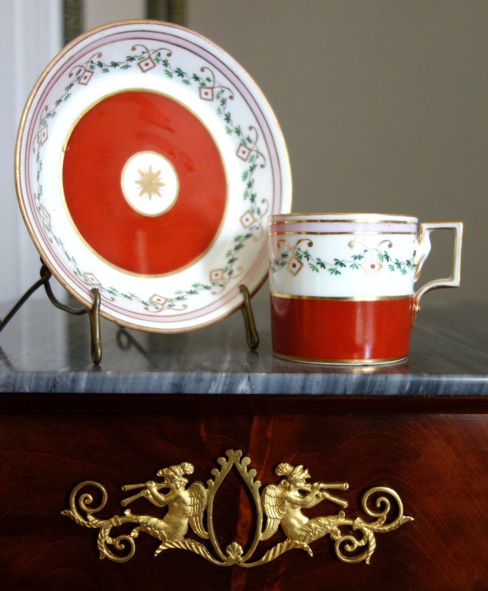 Vienna Imperial Porcelain Manufactory, 1-litre Porcelain Cup, Ca. 1820—signed