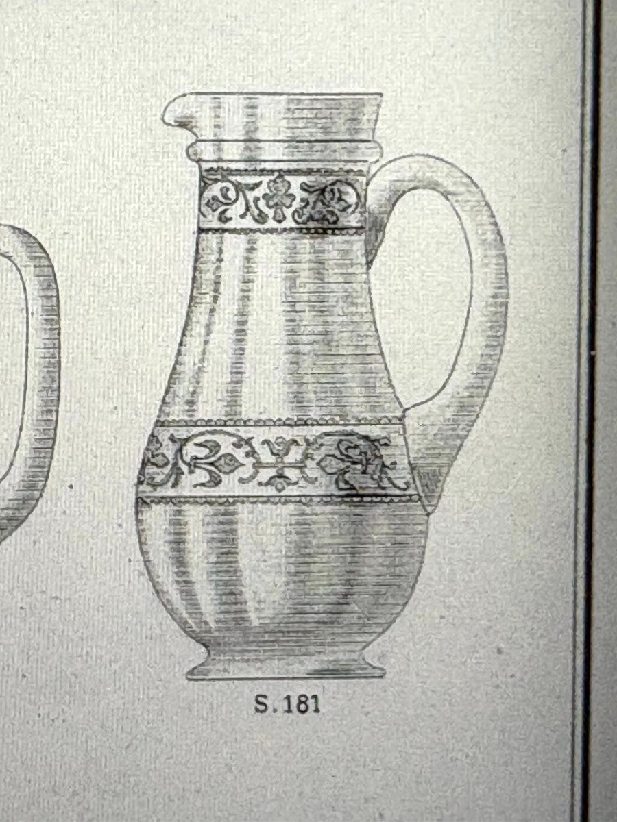 Baccarat - Etruscan-style Beer Set In Enameled And Gilded Crystal, Circa 1900-photo-8