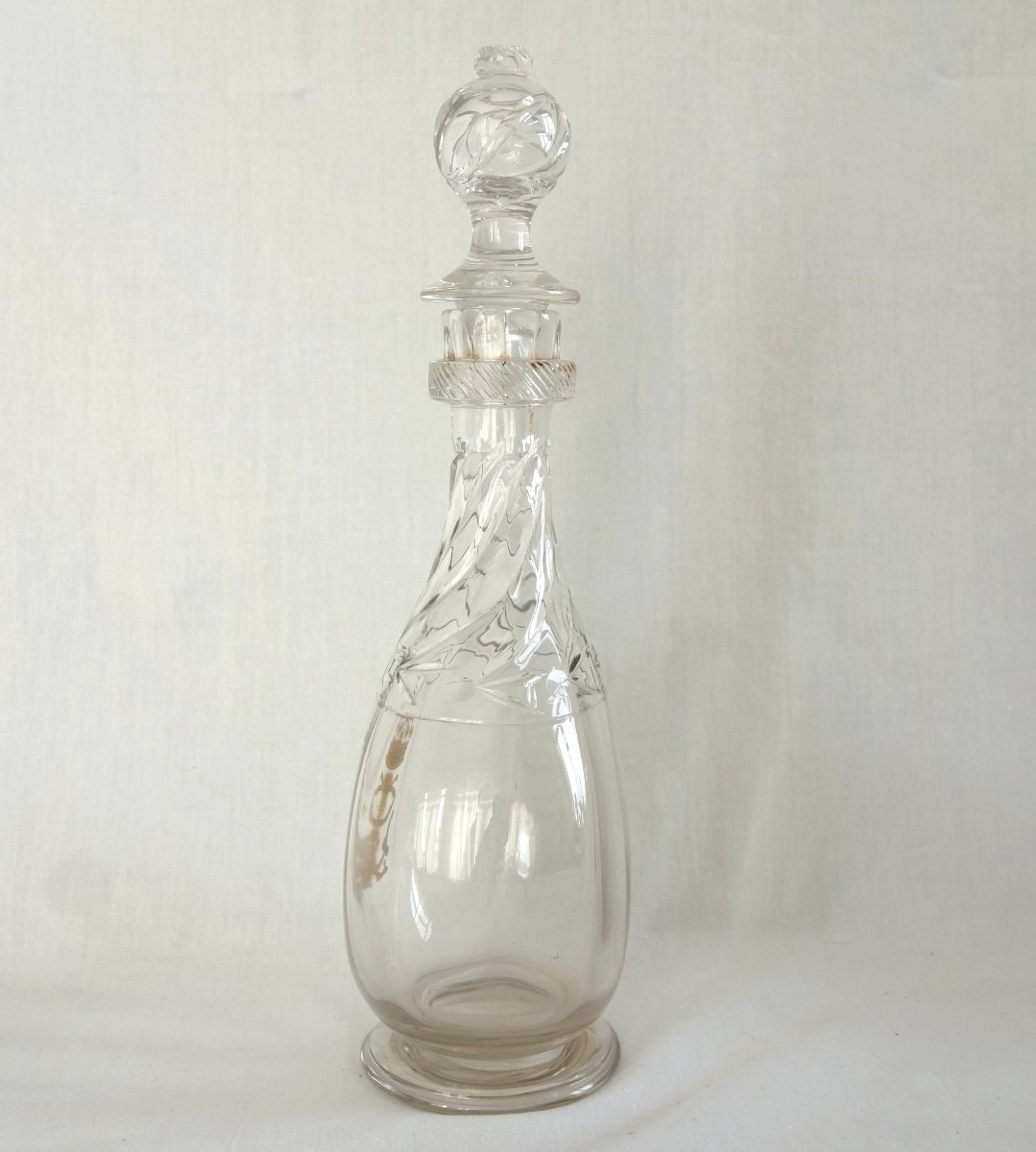 Saint Louis - Glassware Set For 8, 28 Pieces, Cluny Model, Plain With Gold Engraving Featuring A Count's Crown -photo-6