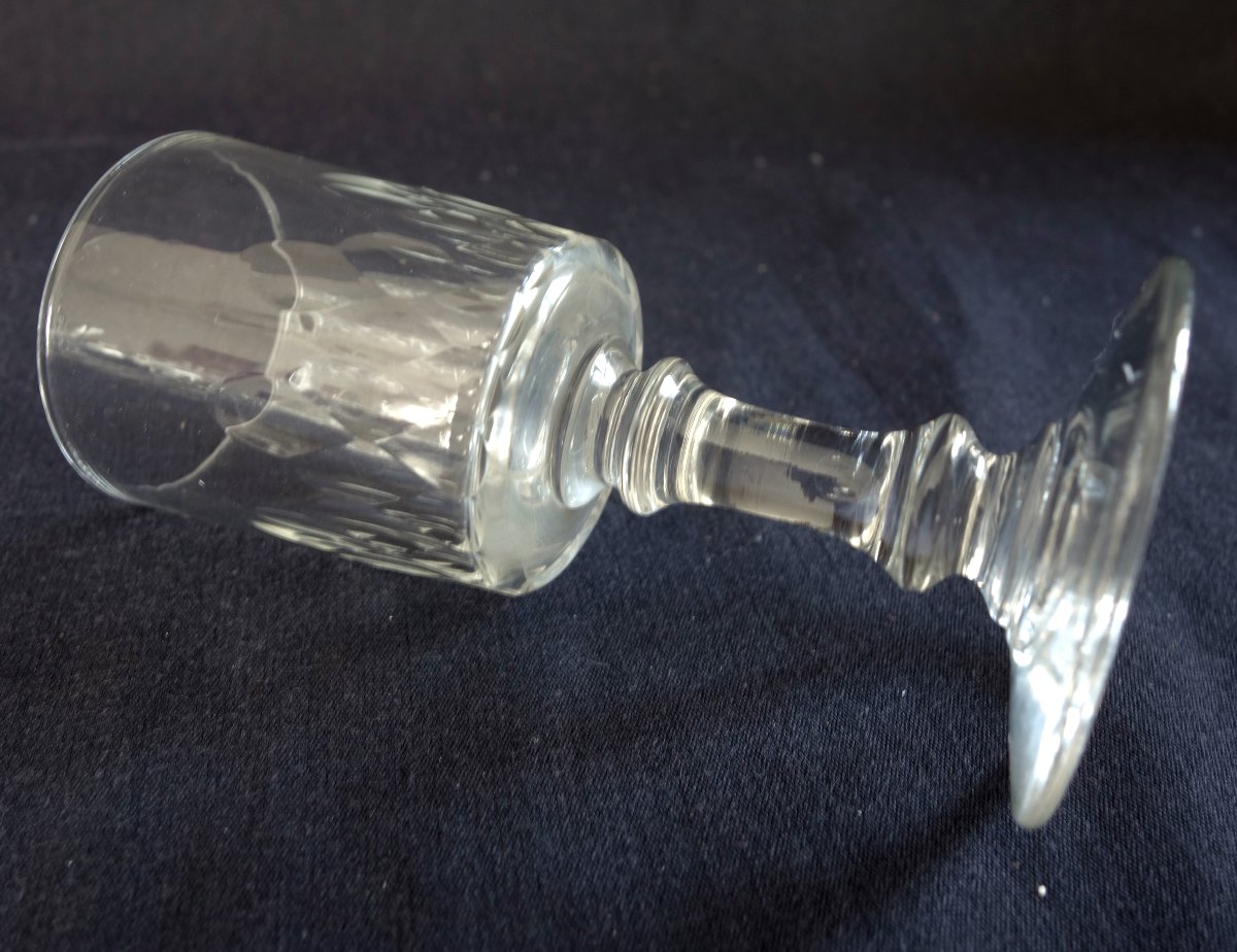 Baccarat - Liqueur Set For 8, Cut Crystal, Champigny Model-photo-4