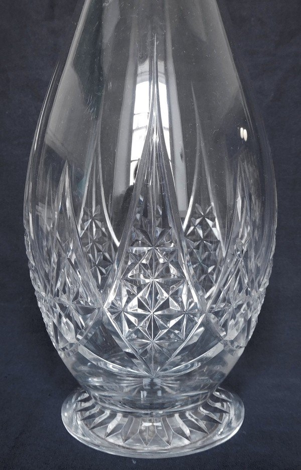 Baccarat service de verres pour 12 & carafes, cristal taillé, modèle Epron du catalogue de 1907-photo-7