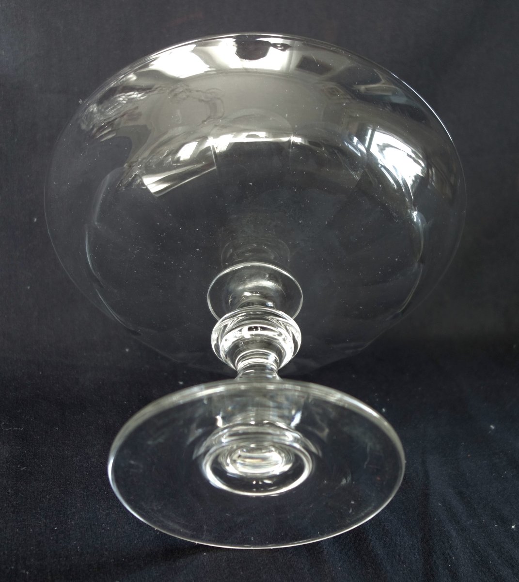 Baccarat Dessert Bowl With A Cut-crystal Base, A Model Listed In The 1907 Catalog-photo-7