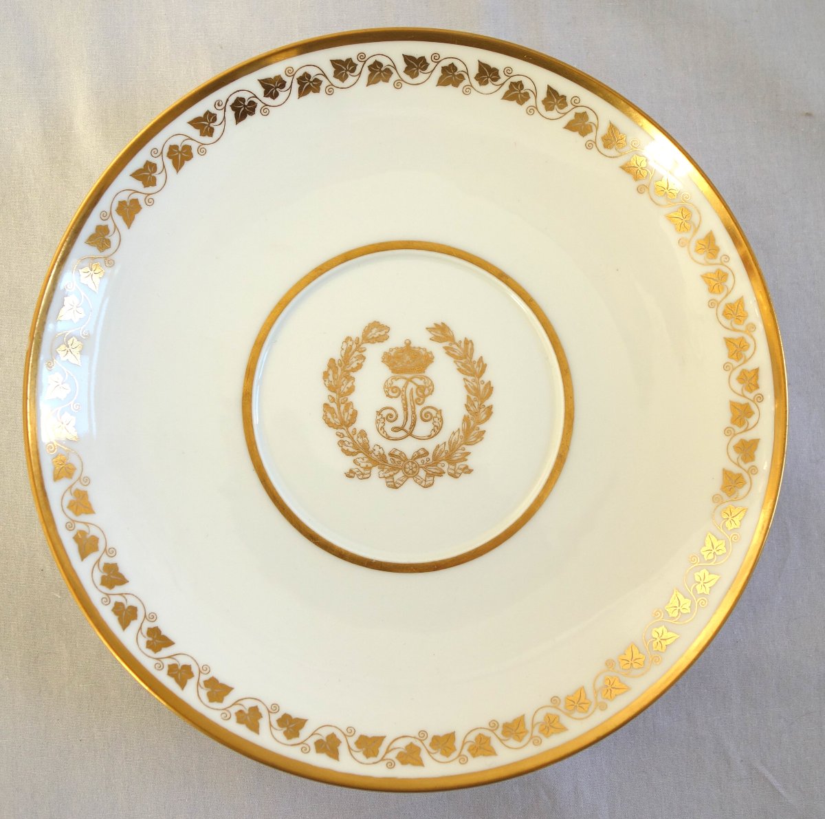 Sèvres: Louis Philippe’s Royal Bowl And Saucer At Trianon—porcelain, The Princes’ Service-photo-5