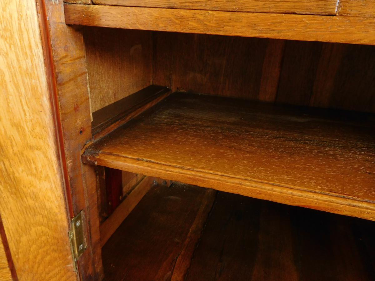 Topino : Marquetry Writing Desk, Transition Period - 18th Century - Stamped -photo-6