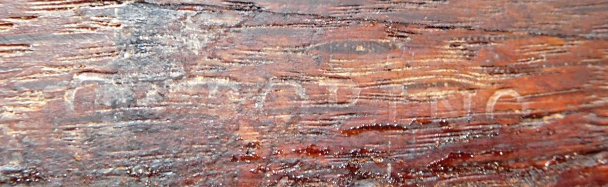 Topino : Marquetry Writing Desk, Transition Period - 18th Century - Stamped -photo-8