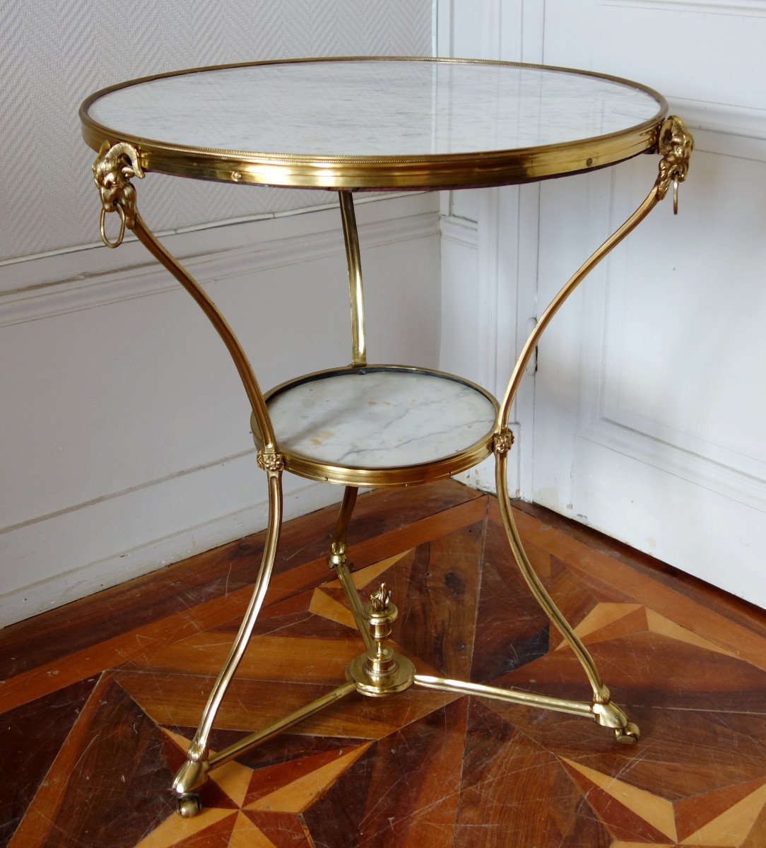 Louis XVI Ormolu And Marble Tea Table - Circa 1790-1800 