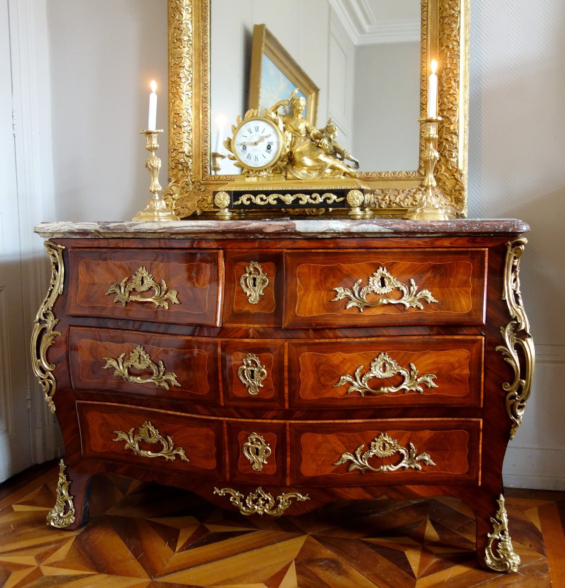 Lepeaute Horloger Du Roi - Greek Style Clock Under Study & Au Temps - Louis XV Period - Ca 1770-photo-8