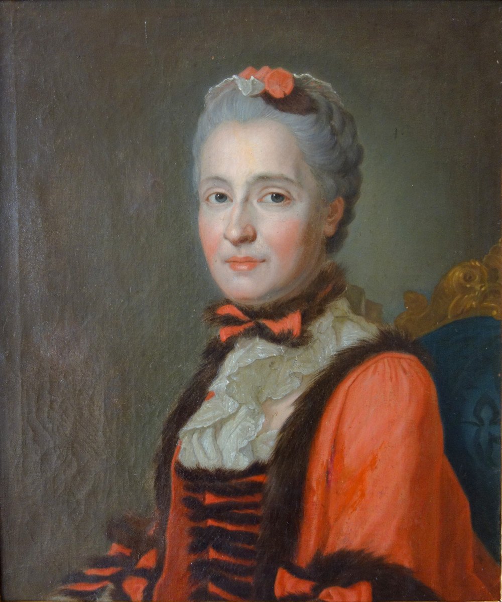 The Dauphin And The Dauphine Of France - Pair Of Portraits - Workshop Of Roslin Circa 1770-photo-2