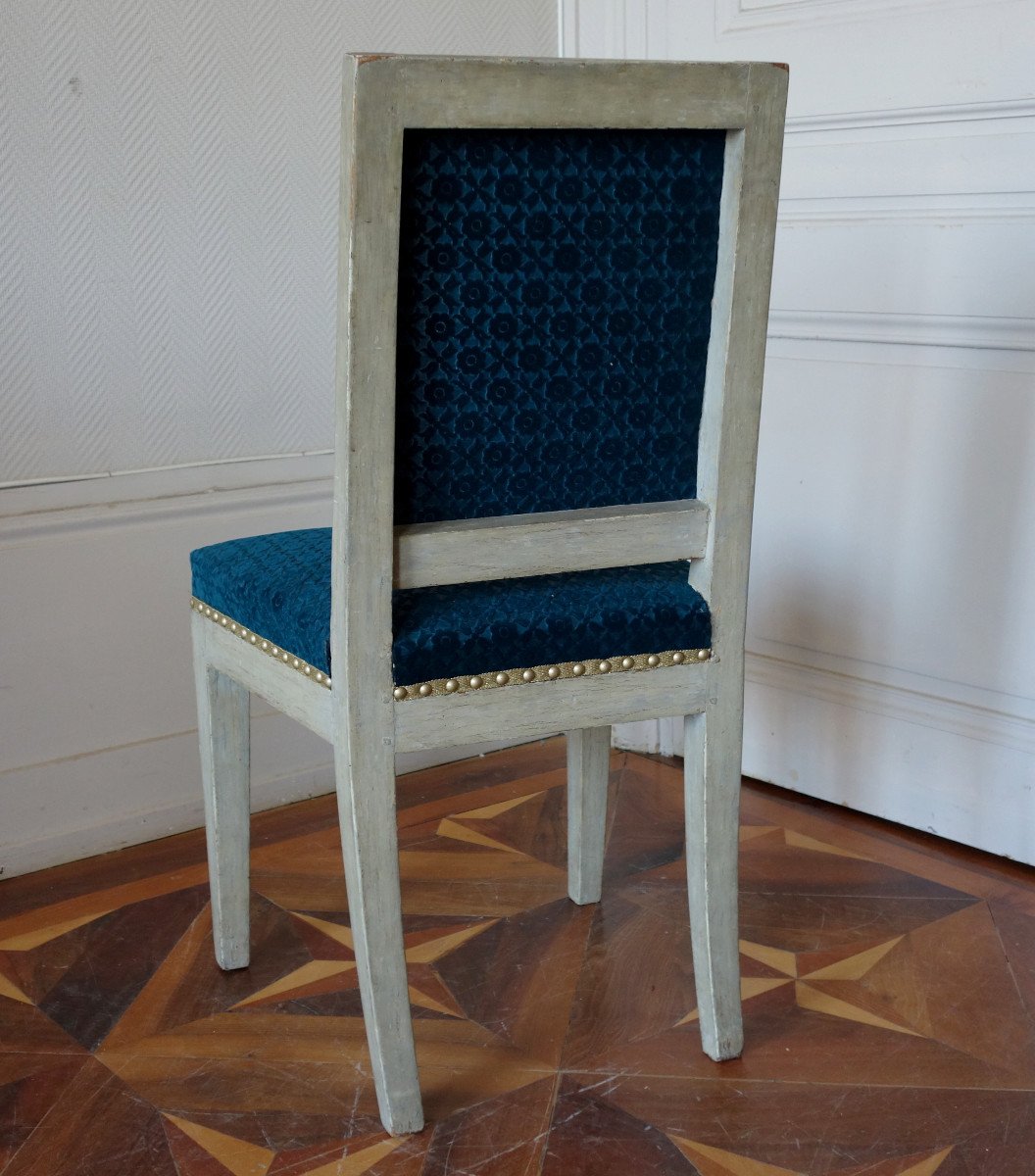 Jacob Frères, Tuileries Palace: Pair Of Consulate Period Chairs-photo-2
