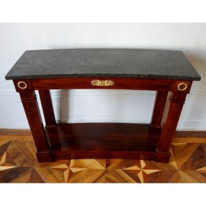 Curved Empire Console For Living Room In Rotunda Or Circular Tower