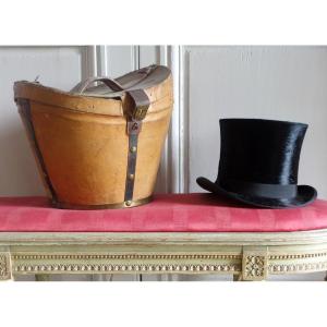The Granaries Of A Castle: Beaver Top Hat And Its Carrying Box