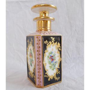 Polychrome Porcelain Perfume Bottle In The Taste Of Jacob Petit
