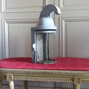 Antique Helmet-shaped Lantern, For Use Outside A Castle Or Indoors, Early 19th Century