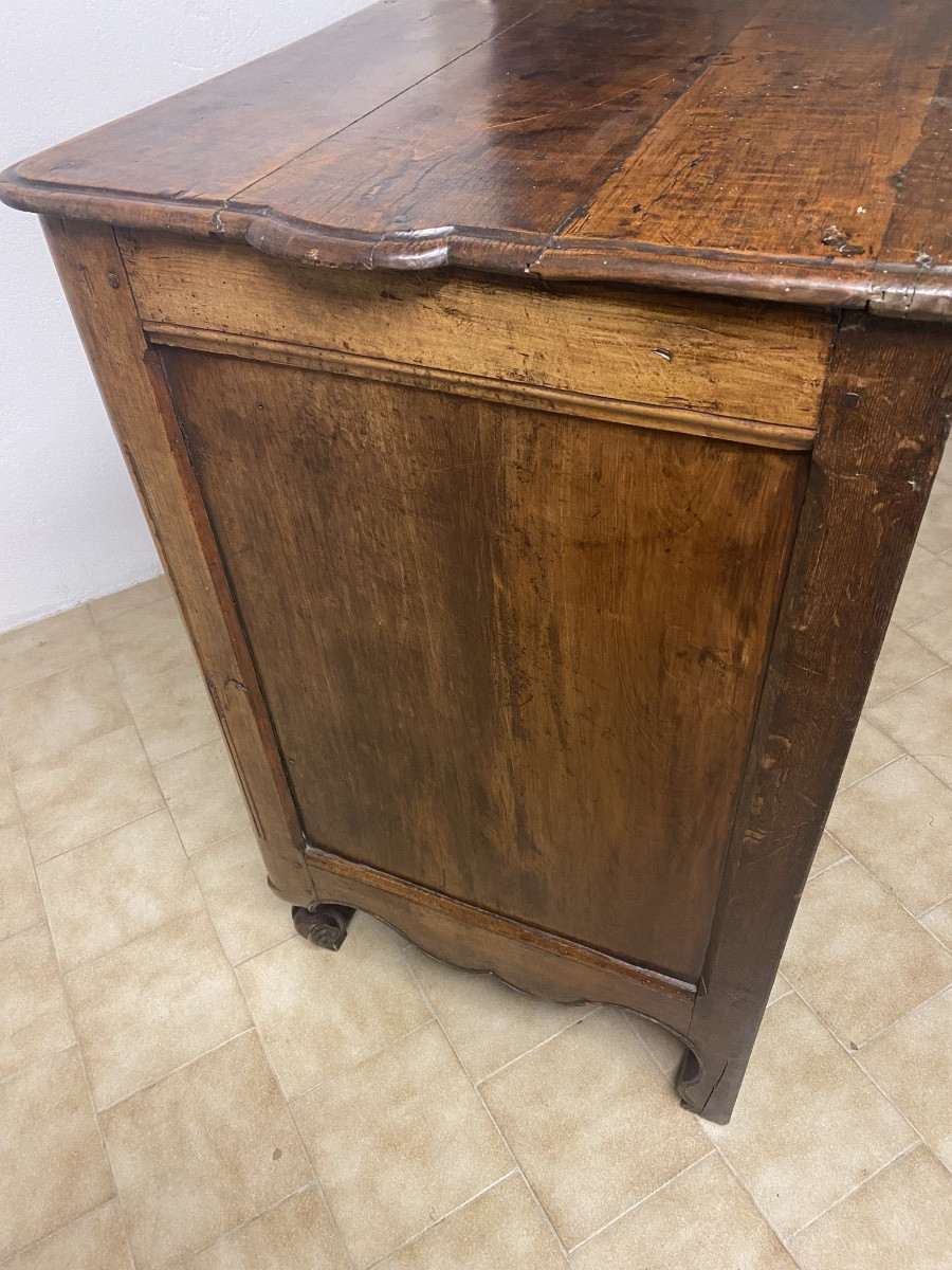 Lxv Provençal Carved Walnut Sideboard-photo-6