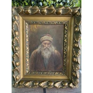 Nichounian Charles Garabed / Armenian Painter / Portrait Of A Man