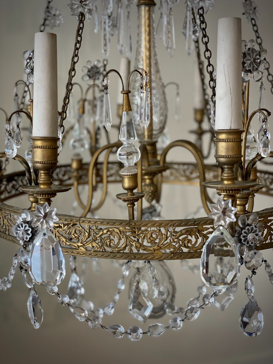 Neo-classical Swedish Chandelier-photo-2