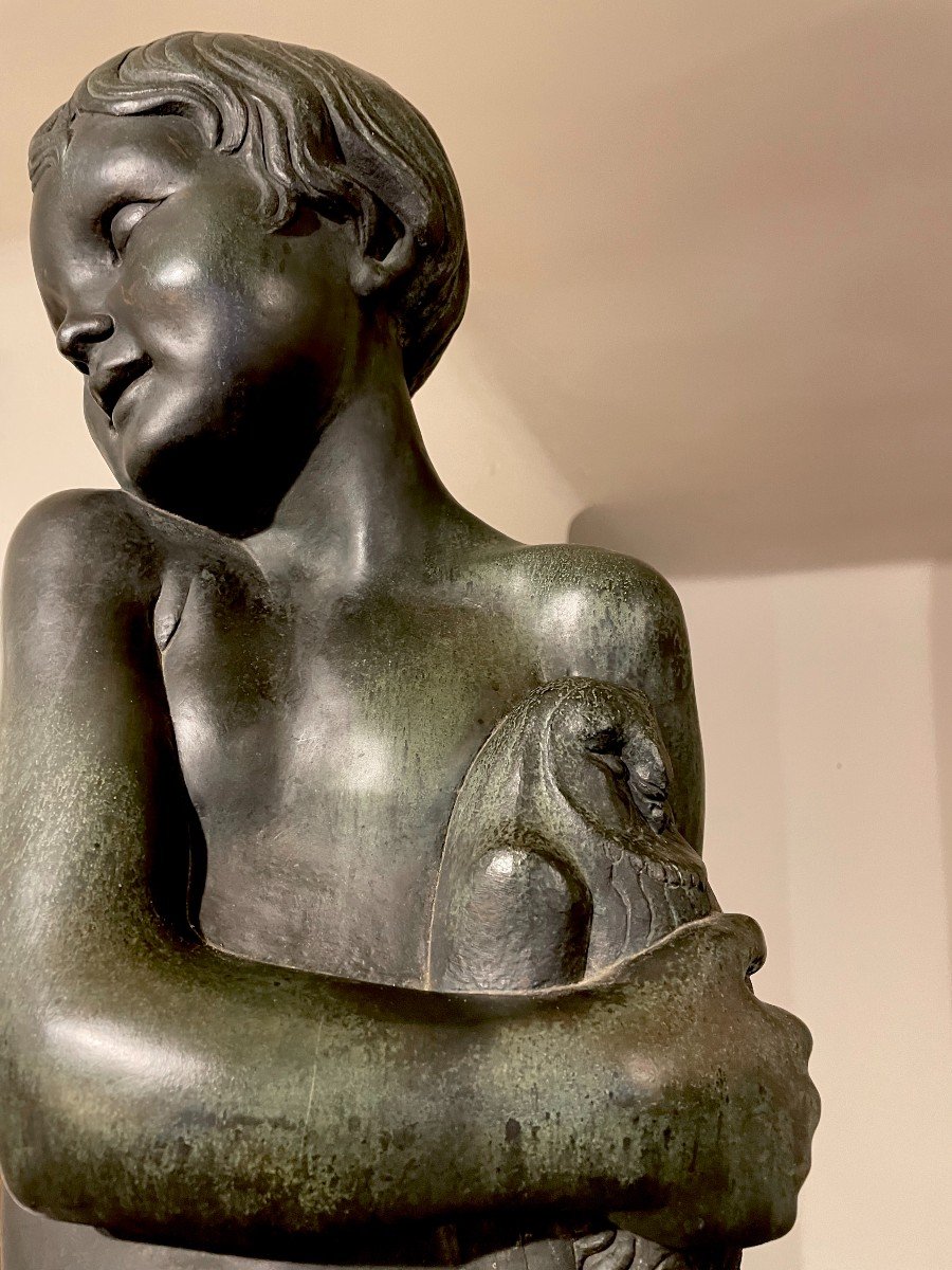 Antonio Cloza Sculpture. Bronze.-photo-2