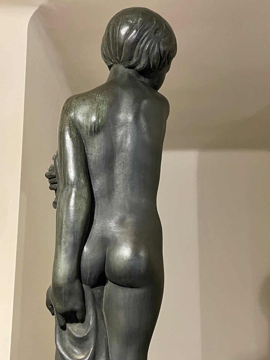 Antonio Cloza Sculpture. Bronze.-photo-3