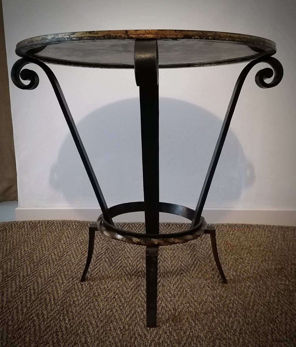 1940s Pedestal Table-photo-3