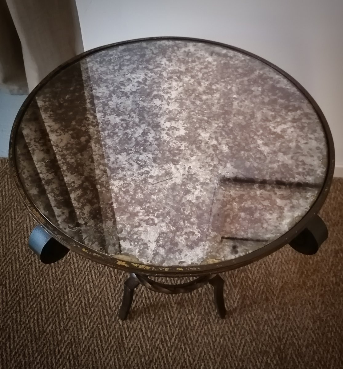 1940s Pedestal Table-photo-2