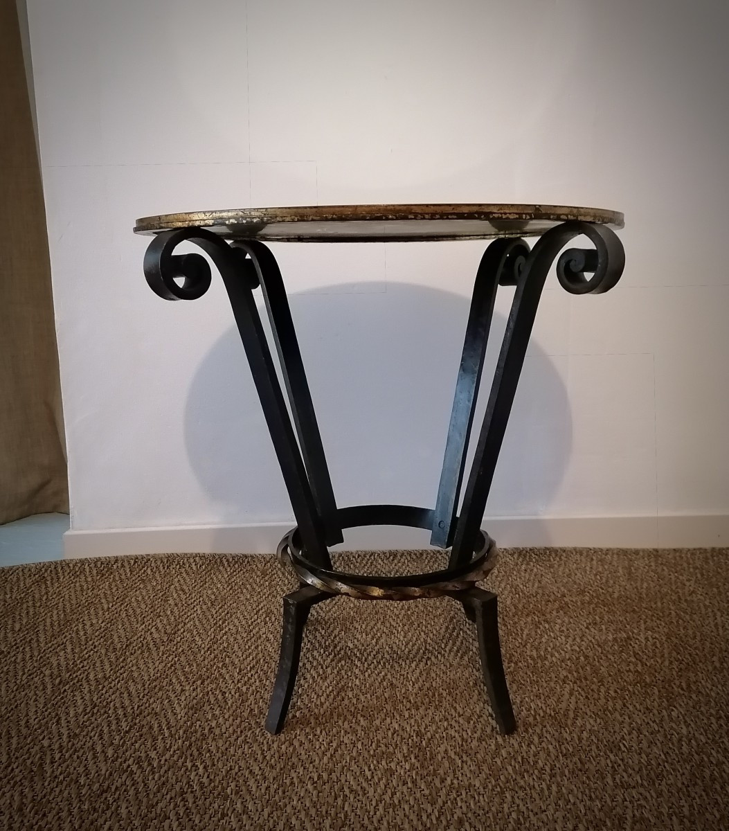 1940s Pedestal Table