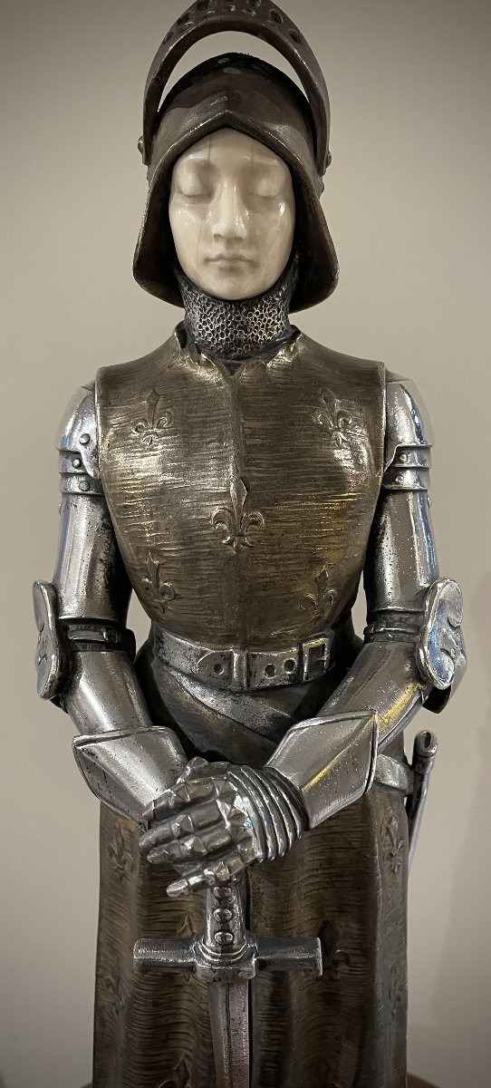 "Jeanne la Sainte" Prosper D'ÉPINAY (1836-1914).-photo-2