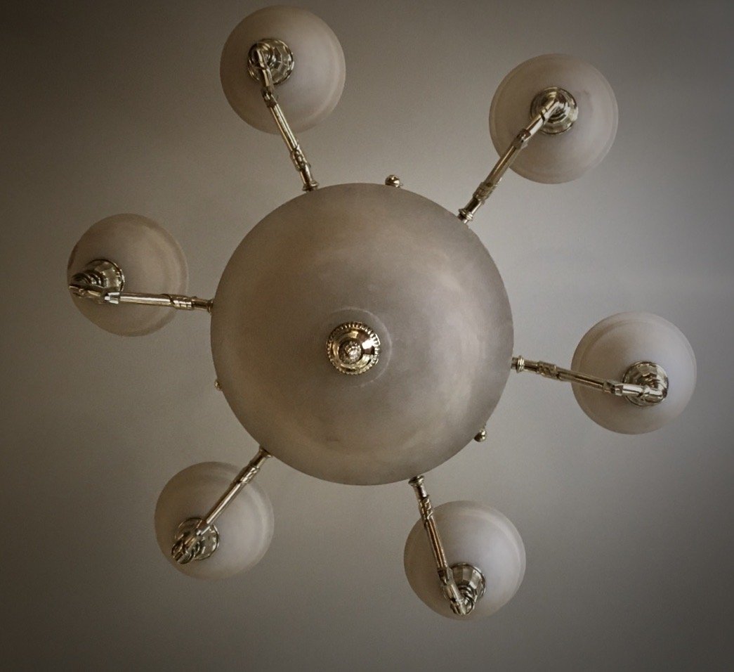 Large Neo Classic Chandelier.-photo-2