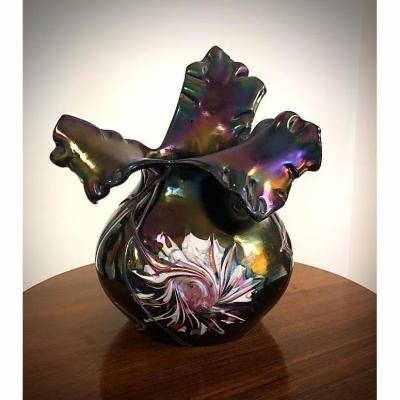 Iridescent Vase. Karl Köpping.