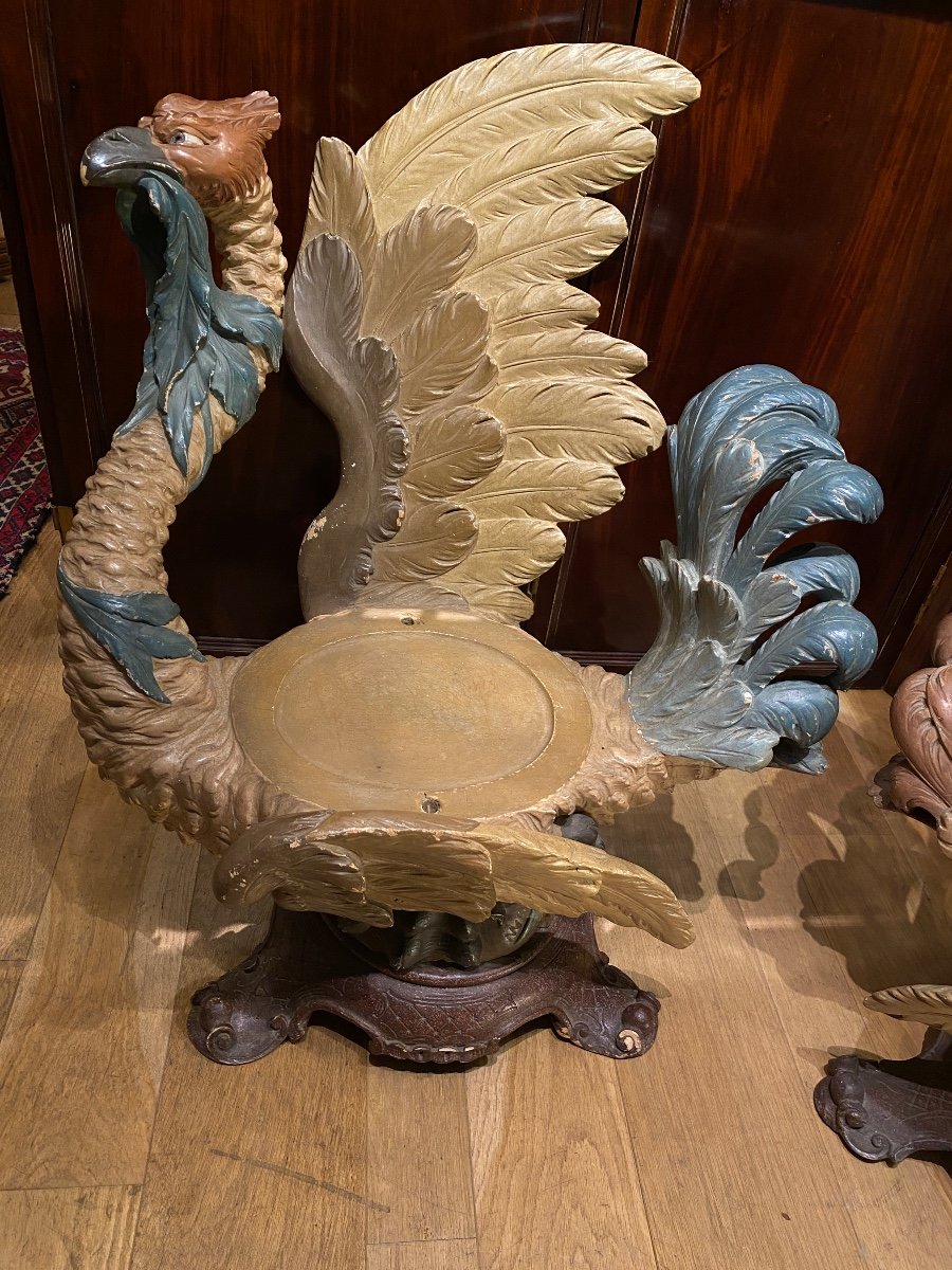 Paire De Fauteuils Aux Phenix-photo-2