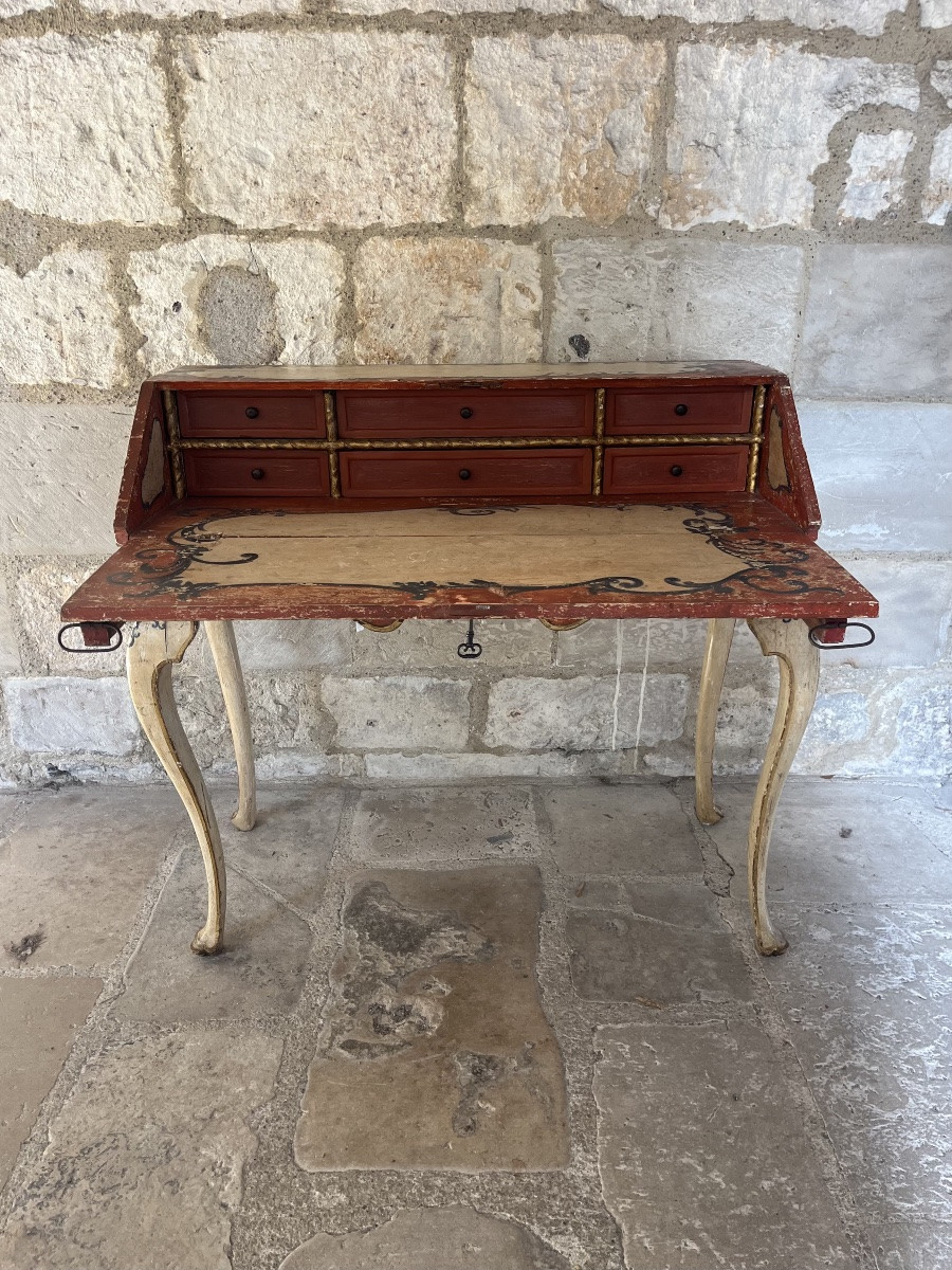 Bureau De Pente Fin XVIIIeme-photo-3