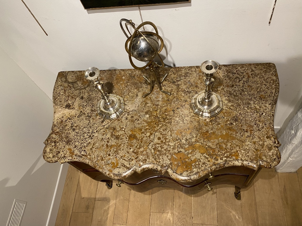 Commode Sauteuse Arbalète époque Régence -photo-2