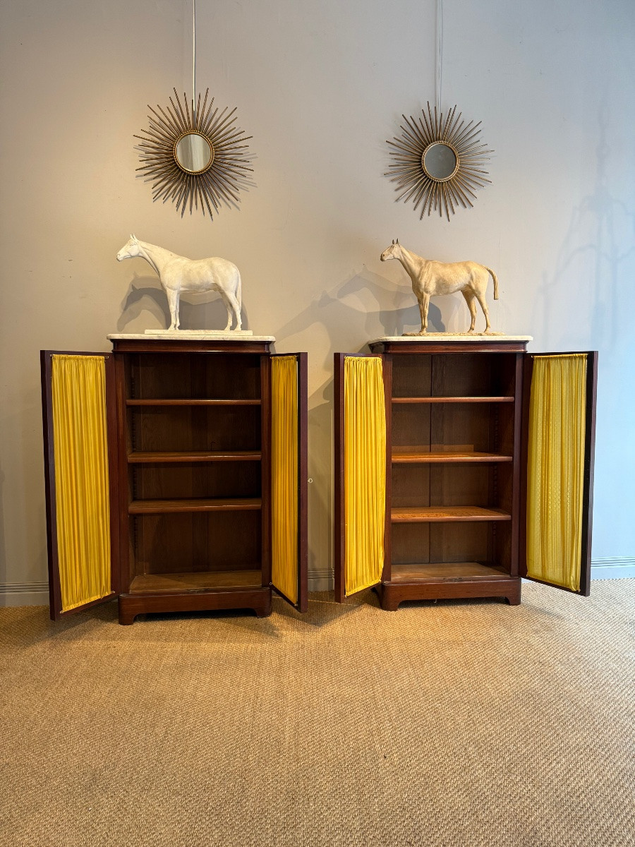 Pair Of Small Bookcases -photo-3