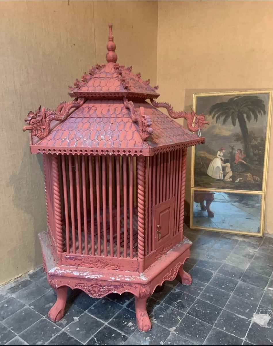 Grande cage en bois-photo-3