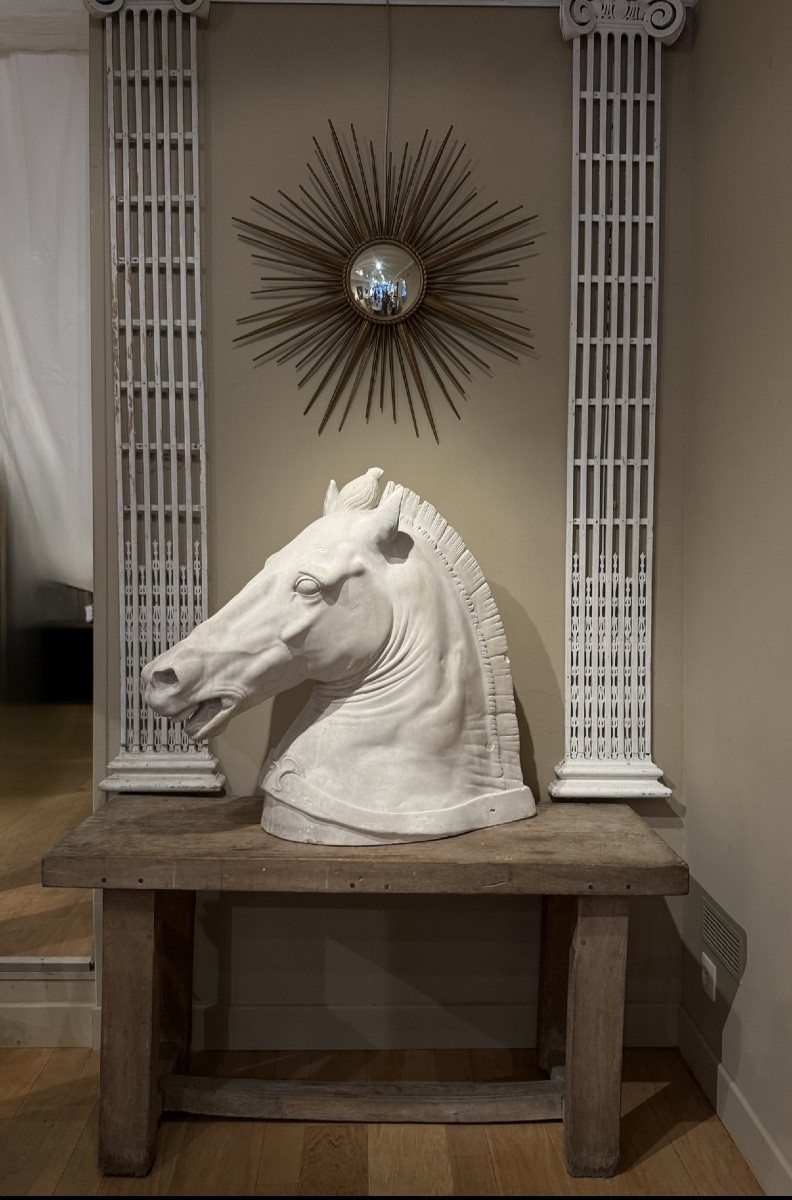 Tête de cheval d après Donatello
